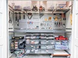 Tool locker organisation