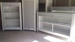 Roller shutter cabinet
