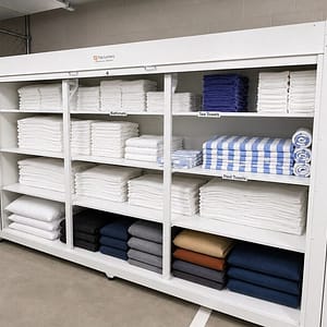 Linen storage cupboard locker
